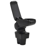 vidaXL Autoarmsteun 12x36x(33,5-48) cm ABS zwart