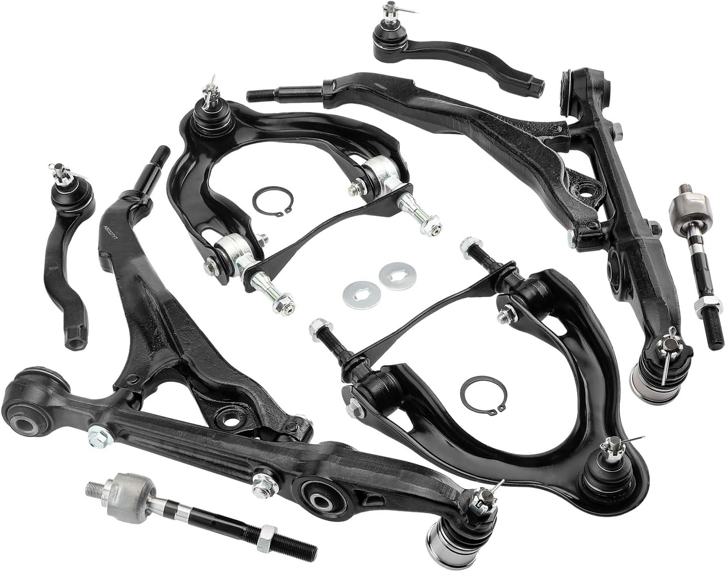 Frankberg 8-delige draagarmset vooras compatibel met Civic V Coupe EJ 1.5L 1.6L 1993-1996 vervanging # 51460SR3013 53560SH3013
