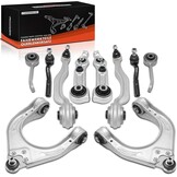 Frankberg 6x draagarm + 2x spoorstangkop + 2 x koppelstang vooras, compatibel met E-klasse W211 1.8L-6.2L 2002-2008 E-klasse T-Model S211 1.8L-6.2L 2003-2009 Vervanging # 2113308207