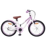 vidaXL Kinderfiets 18 Inch voor 5-7 jaar Paars