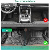 GAFAT Compatibel met Toyota RAV4 PHEV Plug-In Hybrid 2023 2024 2025 Vloermatten, TPE All-Weather Vloermatten voor RAV4 PHEV, Rubberen Matten Origineel 3D-Scannen Hoge Rand 6-10 CM, RAV4 Accessoires