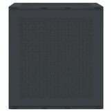 vidaXL Opbergbox met opslag Antraciet 55 x 53 x 57 cm Polypropyleen