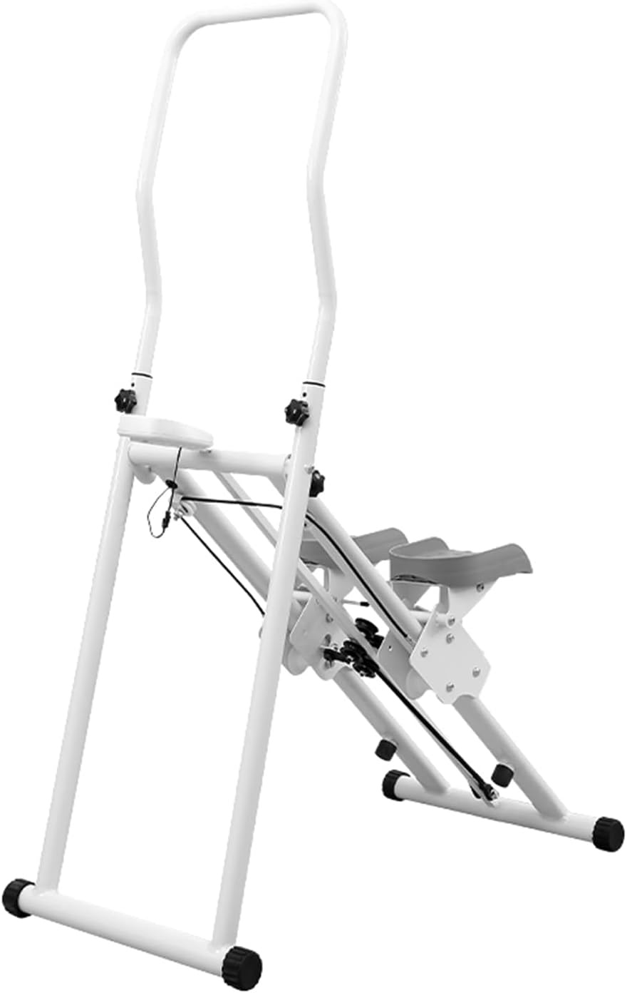 Verticale klimstepper voor full-body training, hometrainer met lcd-display, caloriemeter, knievriendelijk, fitnessapparaat voor thuis, opvouwbaar, belastbaar tot 150 kg