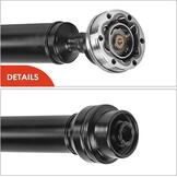 Frankberg 8T0521101K Aandrijfas, aandrijfas, achteras, compatibel met A5 8T3 3.0L diesel 2010-2012 A5 Cabriolet 8F7 3.0L diesel 2010-2012, vervanging # 8T0521101K