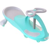 Wiggle car - wiebelauto - met LED-verlichte wielen - groen