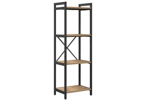 Boekenkast Artisan Eiken - 40x30x119cm | 34% Korting