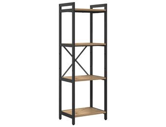 vidaXL Boekenkast 40 x 30 x 119 cm Bewerkt hout Artisan Eiken