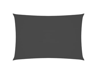 vidaXL Zonnescherm rechthoekig 2x4 m oxford stof antracietkleurig