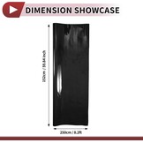 Zwarte Vinyl Wrap Folie voor Auto - 250 x 152 cm - Beschermende Car Wrap