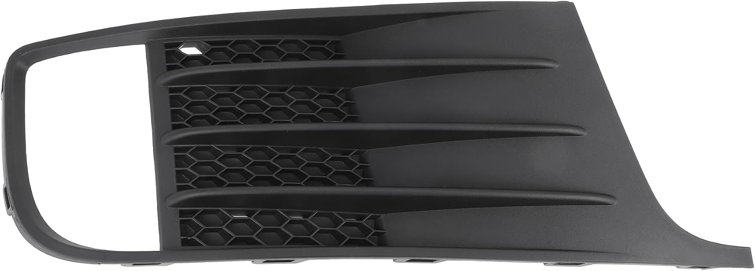 1 x mistlamp voor VW Jetta MK6 GLI 2012-2014, onderste afdekking rechtsvoor, mistlampafdekkingen, zwart, ABS-kunststof
