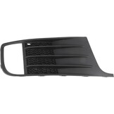 1 x mistlamp voor VW Jetta MK6 GLI 2012-2014, onderste afdekking rechtsvoor, mistlampafdekkingen, zwart, ABS-kunststof