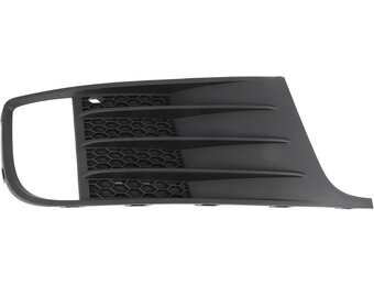 1 x mistlamp voor VW Jetta MK6 GLI 2012-2014, onderste afdekking rechtsvoor, mistlampafdekkingen, zwart, ABS-kunststof