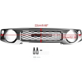 Frontgrille voor Suzuki Jimny JB64 JB74 2019-2023 - Honeycomb Design - Grijs