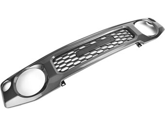 Frontgrille voor Suzuki Jimny JB64 JB74 2019-2023 - Honeycomb Design - Grijs