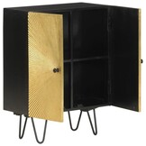 vidaXL Dressoir 55x30x75 cm massief mangohout