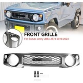 Frontgrille voor Suzuki Jimny JB64 JB74 2019-2023 - Honeycomb Design - Grijs
