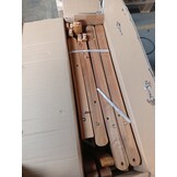 Opvouwbare Tuinstoelen (2 st.) - Massief Acaciahout & Textileen - 54% Korting!