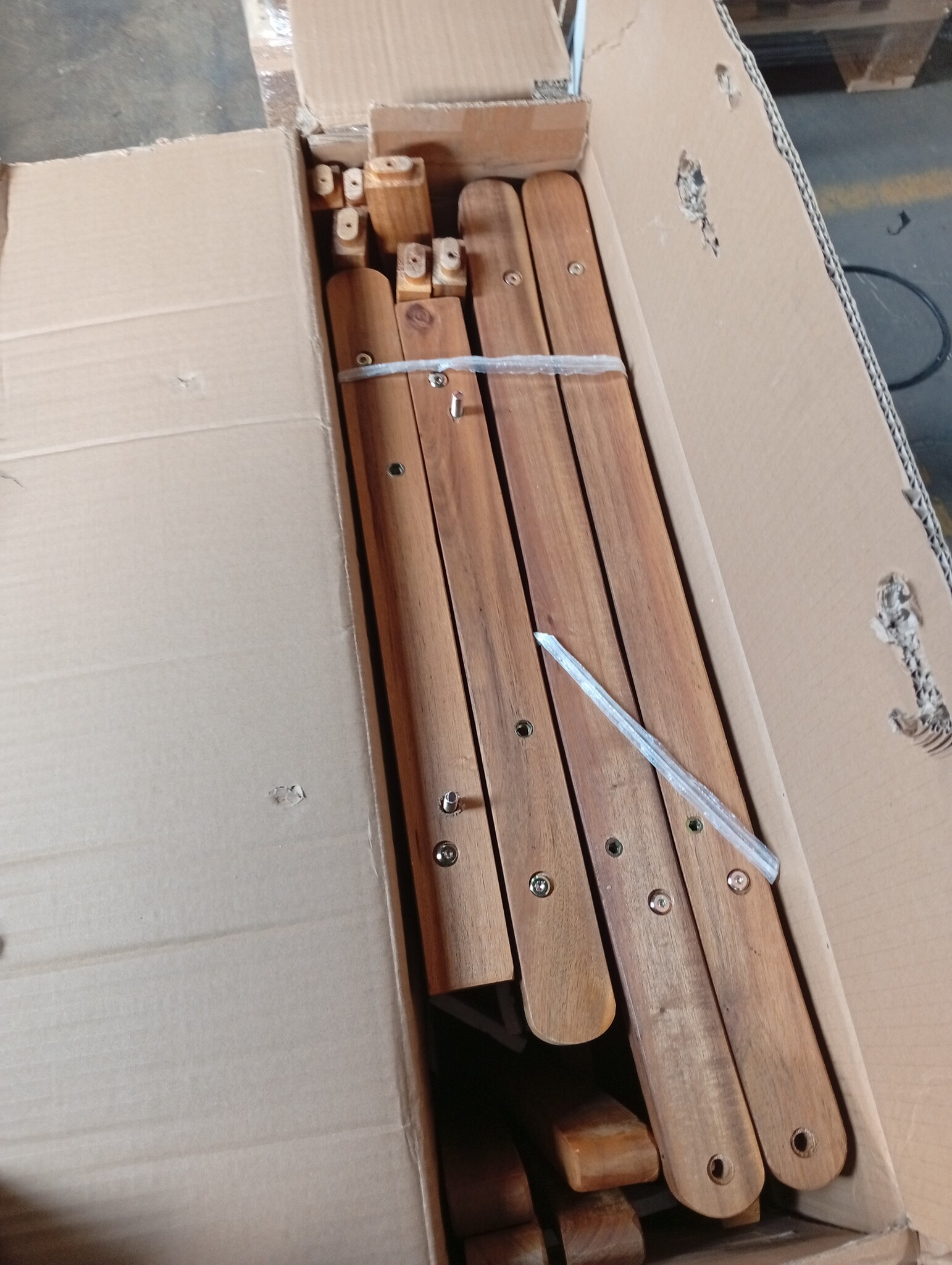 Opvouwbare Tuinstoelen (2 st.) - Massief Acaciahout & Textileen - 54% Korting!
