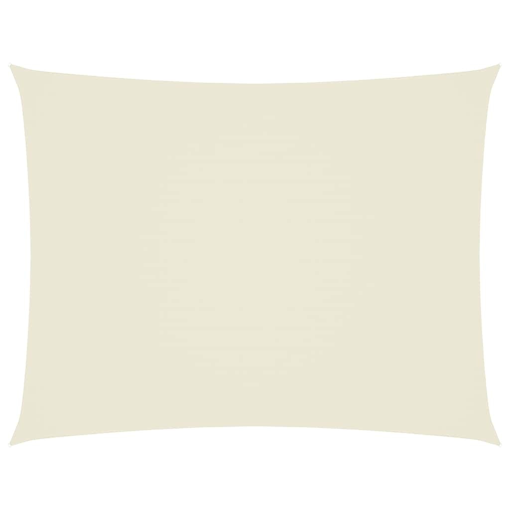 vidaXL Zonnescherm rechthoekig 2x3 m oxford stof crème