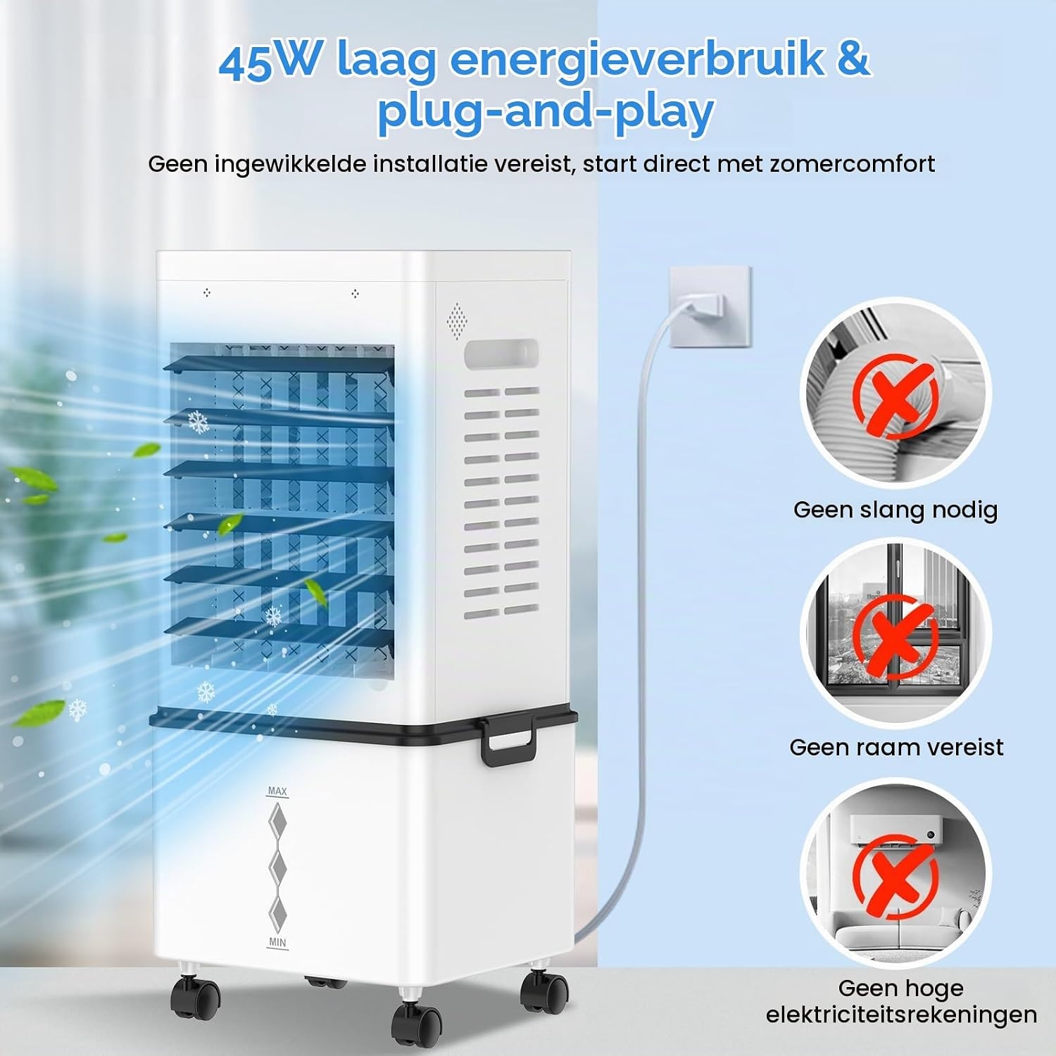draagbare airco 10l