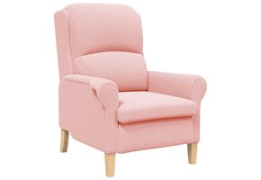 Roze Fauteuil van Stof - 76 x 94 x 102 cm (37% Korting)