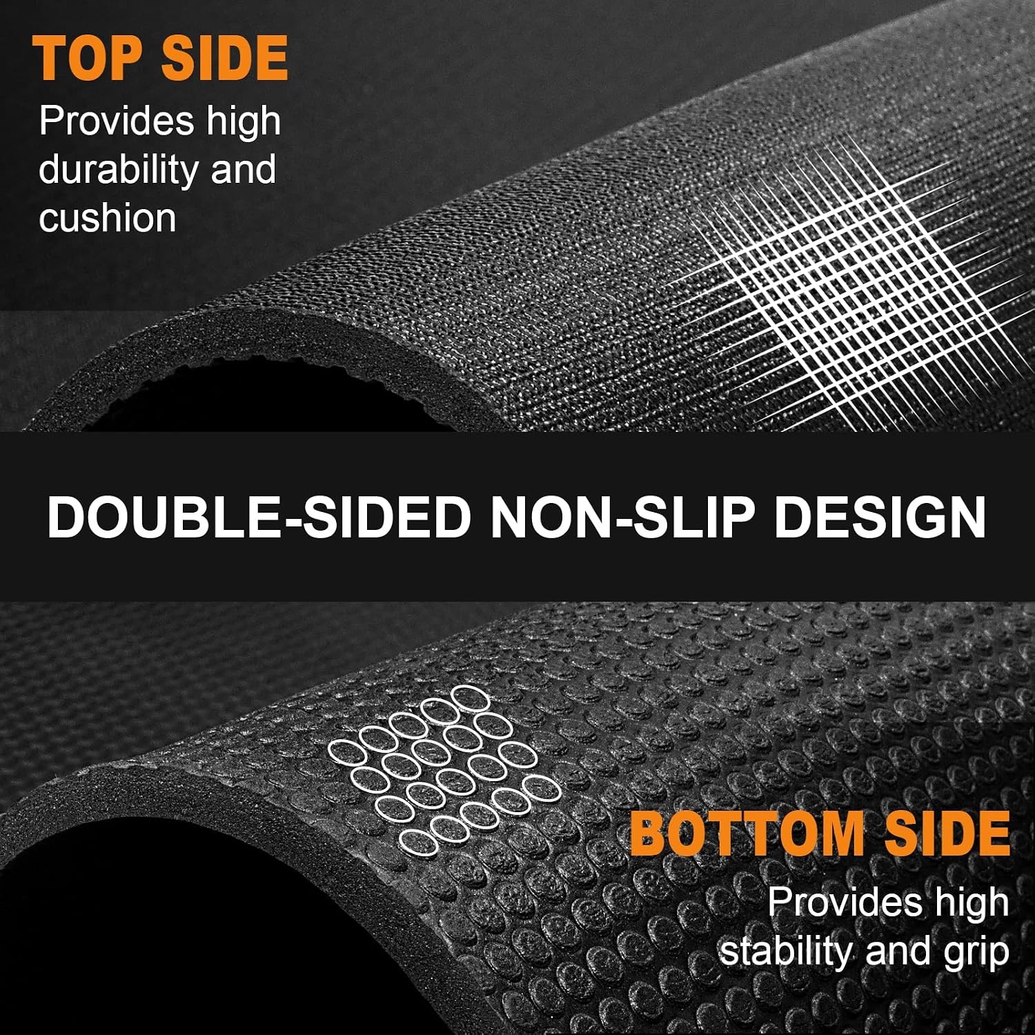 Grote Oefening Mat innhom Workout mat voor Thuis 6 × 4 ' Gym Matten Oefening Gym Vloeren Rubber Fitness Mat