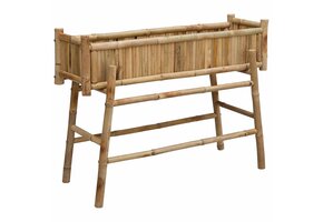 Bamboe Tuinplanter met Houder Naturel - 53% Korting