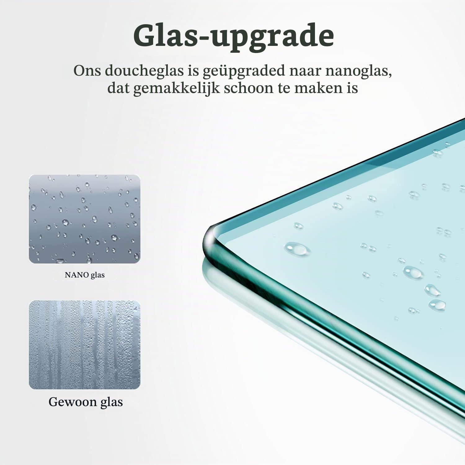 SONNI Douchecabine 120x90 cm vouwdeur hoekinstap beide zijden vouwbaar doucheafscheiding vouwdouche NANO-glas dubbele douchedeur hoogte 195 cm draaivouwdeur