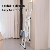 Verticale klimstepper voor full-body training, hometrainer met lcd-display, caloriemeter, knievriendelijk, fitnessapparaat voor thuis, opvouwbaar, belastbaar tot 150 kg