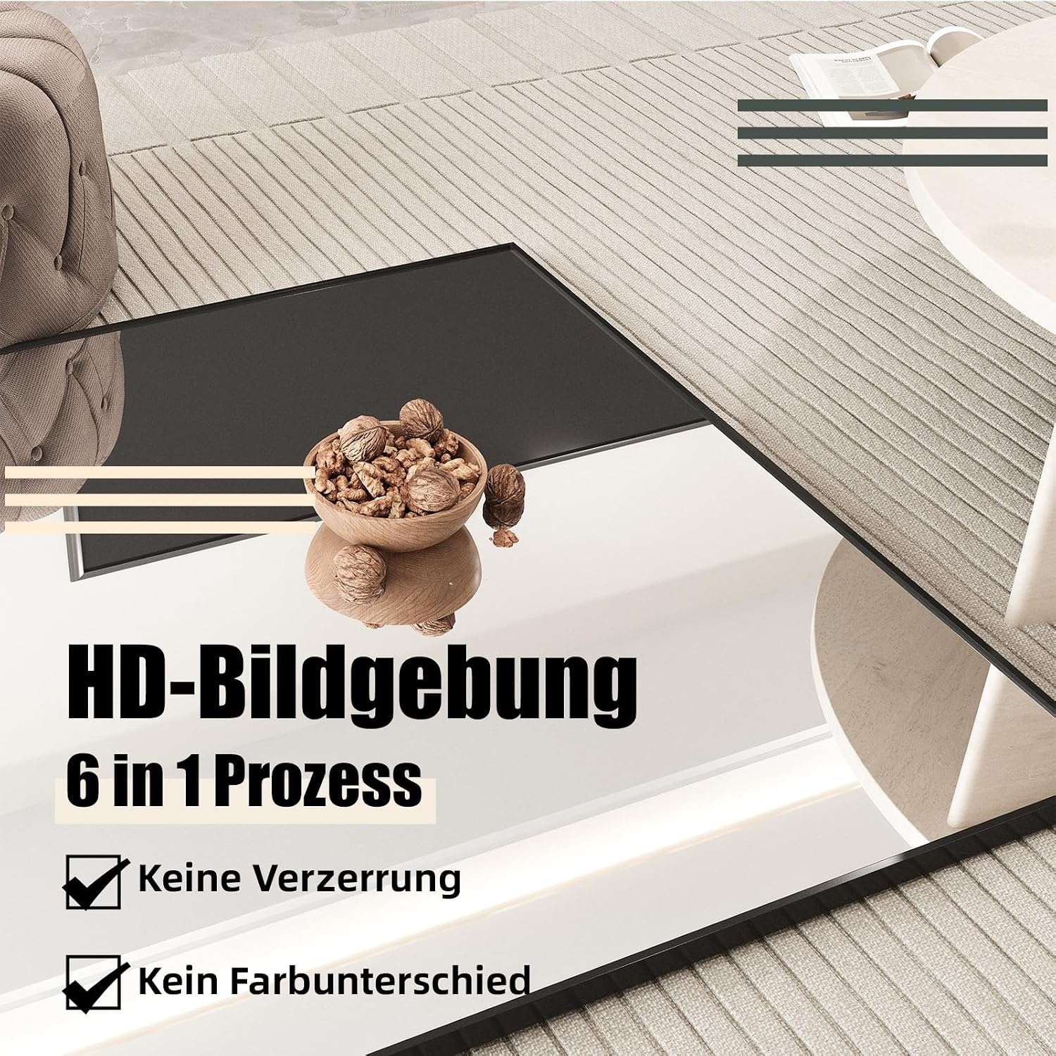 AUFHELLEN Full Body Wandspiegel 200 x 100 cm - Zwart Metalen Frame