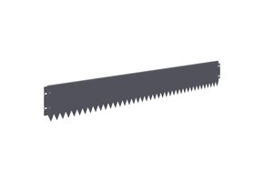 vidaXL Gazonrand Staal Antraciet - 20 stuks (34% Korting!)