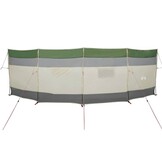 vidaXL Windscherm camping waterdicht 510x153 cm groen