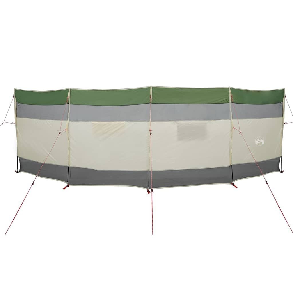 vidaXL Windscherm camping waterdicht 510x153 cm groen