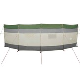 vidaXL Windscherm camping waterdicht 510x153 cm groen
