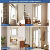 Koonmi Staande Spiegel met Boog - 76 x 171 cm - Goud