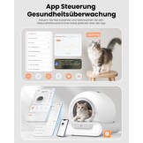 LELO PAWS Zelfreinigende Kattentoilet XXL - Automatische Kattenbak met APP - Grijs