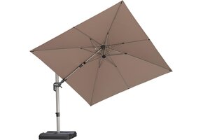 Vierkante Zweefparasol 300x300cm - 55% Korting