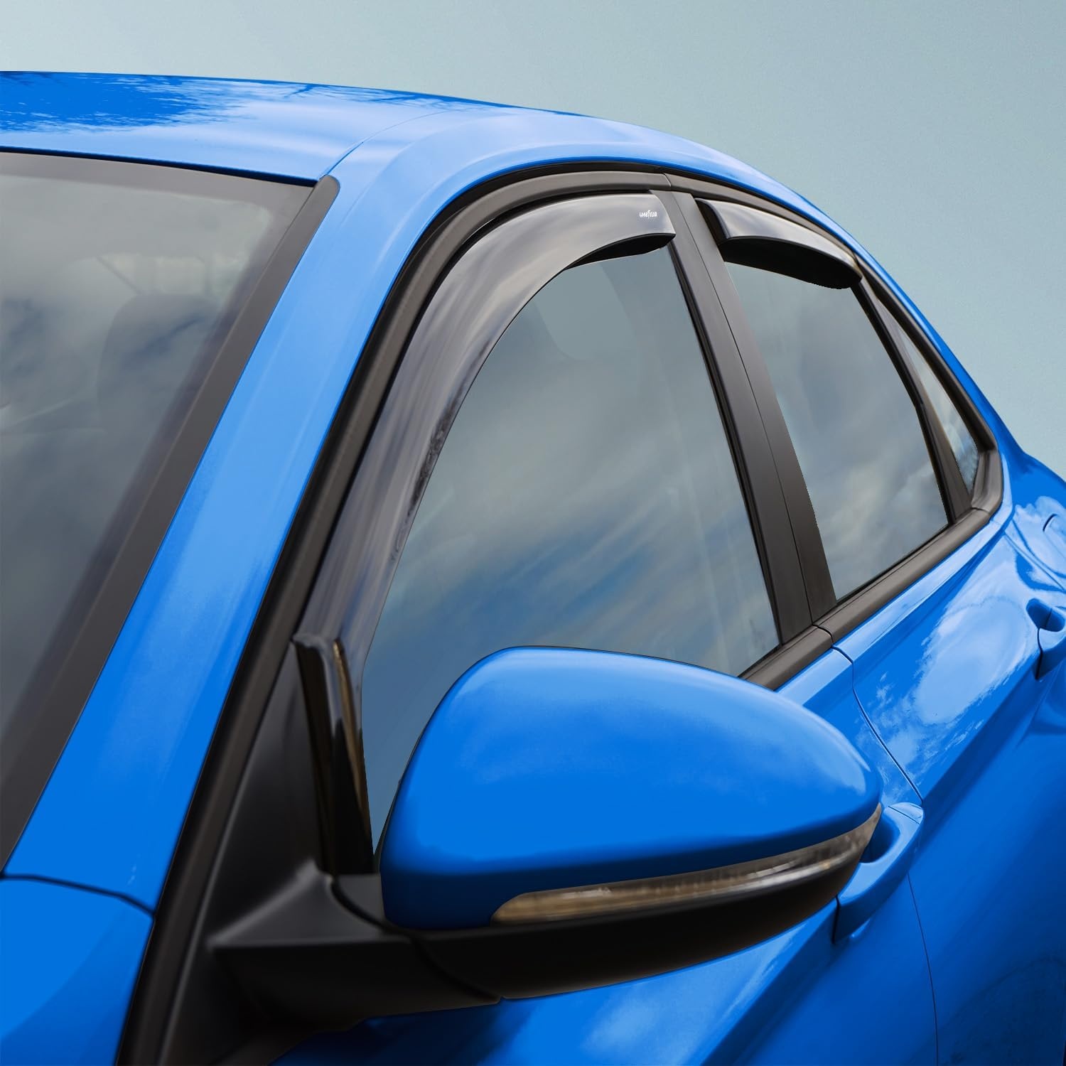Goodyear Winddeflectors voor Volkswagen Jetta 2018-2026 - Set van 4 - In-channel