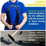Goodyear Winddeflectors voor Volkswagen Jetta 2018-2026 - Set van 4 - In-channel