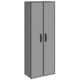 vidaXL Schoenenkast 60x30x166 cm Grijs - 34% Korting!
