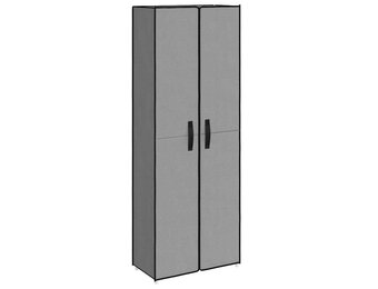 vidaXL Schoenenkast 60x30x166 cm Grijs - 34% Korting!