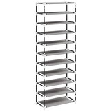 vidaXL Schoenenkast 60x30x166 cm Grijs - 34% Korting!