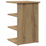 VidaXL Dressoir 35x35x55 cm Bewerkt Hout - Artisan Eikenkleur (33% Korting)