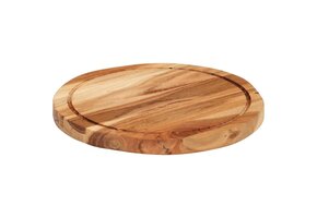 Hakblok Acaciahout Ø 30x2,5 cm - 31% Korting