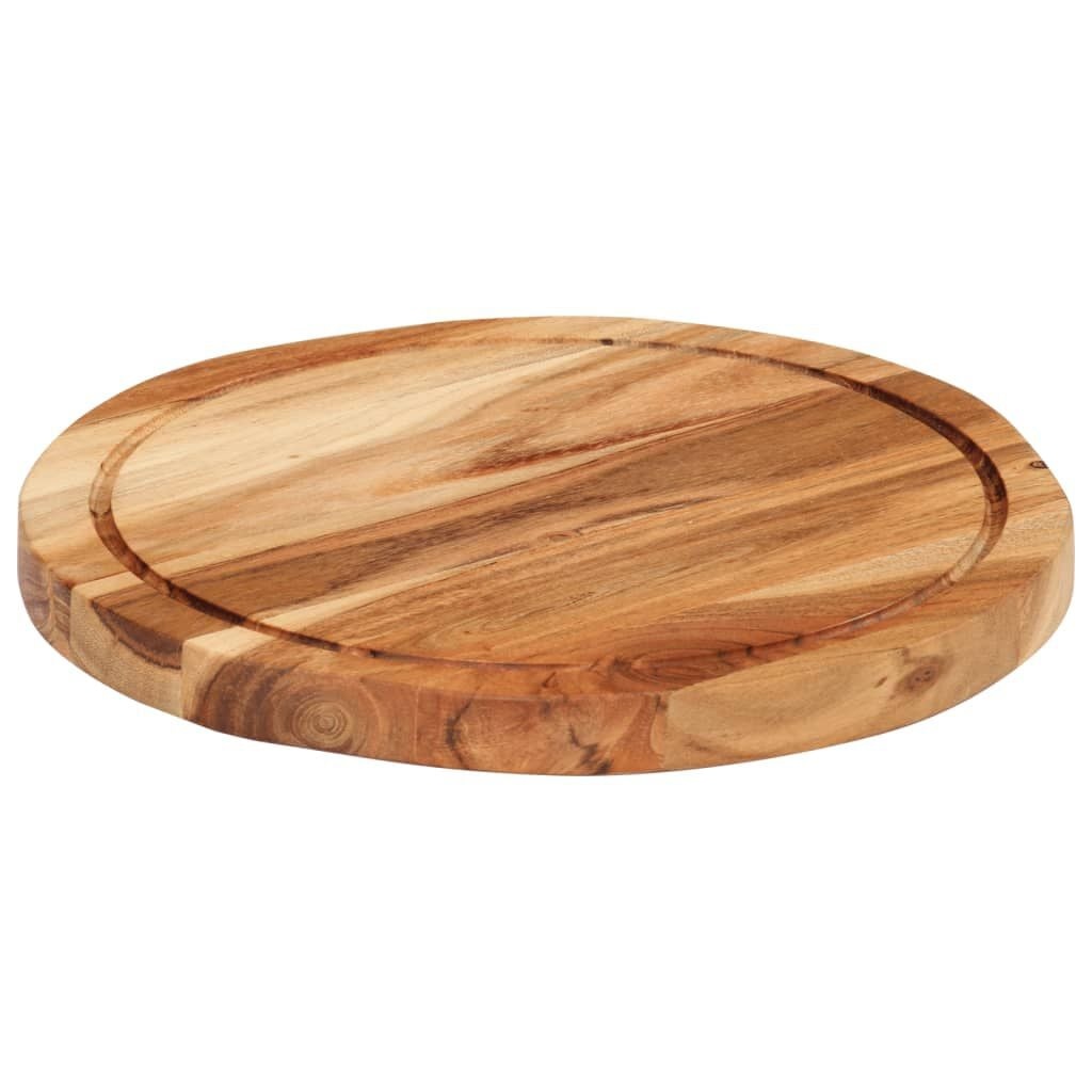 Hakblok Acaciahout Ø 30x2,5 cm - 31% Korting