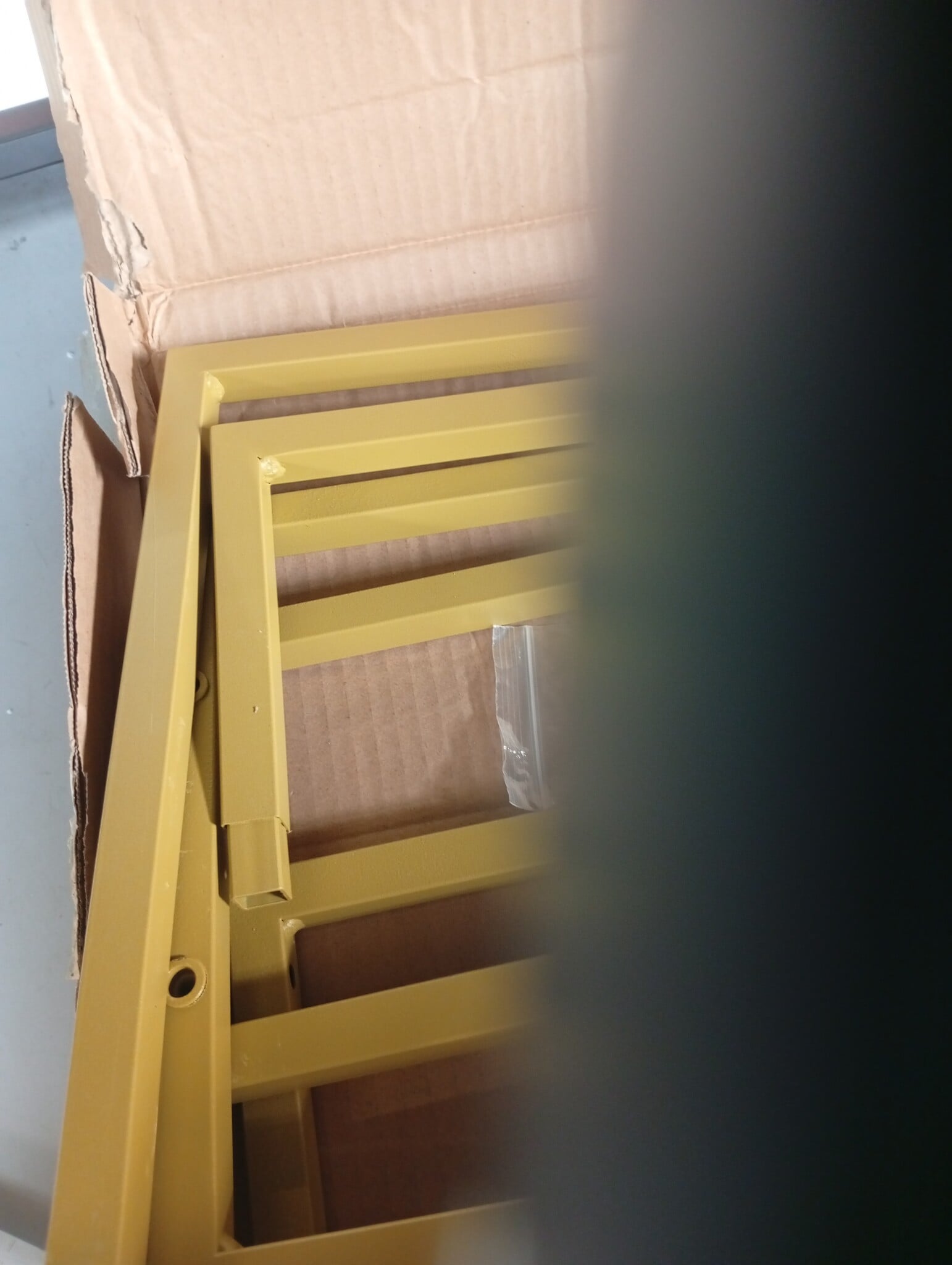 Handdoekenrek Vrijstaand 48x24x78,5 cm IJzer Goudkleurig - 52% Korting