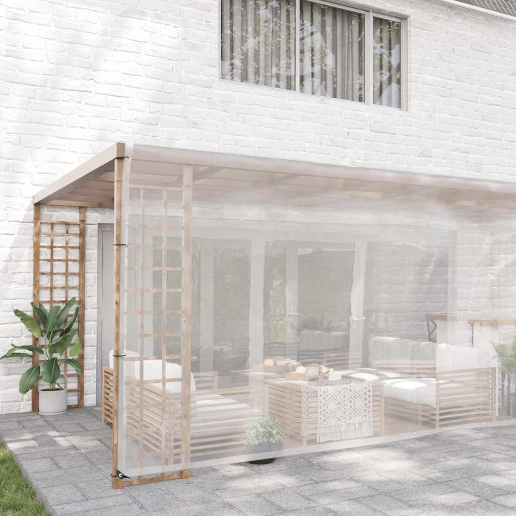 Doorzichtig Zeildoek met Zeilringen 6x6m - 33% Korting