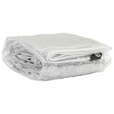 PVC Plantenafdekking met Zeilringen 2x4m Transparant - 33% Korting
