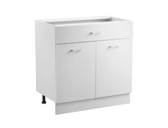 Witte Onderkast met Laden & Kastdeuren - 800x475x816mm - 34% Korting