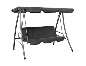 Schommelbank met dak - 192cm - Antraciet - 35% Korting